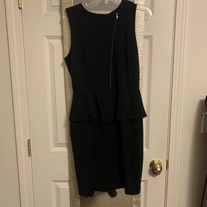 Banana republic peplum dress